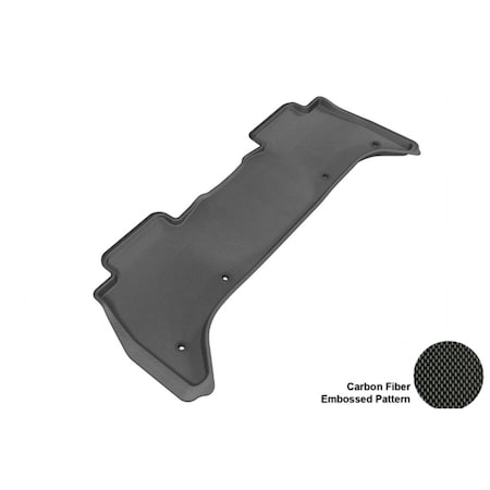 3D Maxpider LAND ROVER RANGE ROVER 2014 KAGU BLACK R2 Floor Mat L1LR01021509